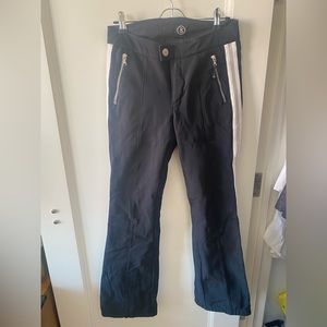 BOGNER Fire + Ice women’s EU 36 - US 6 SKI /Snow Pants Black Racing Stripes